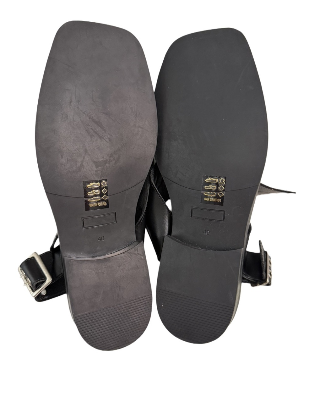 Anthropologie Slingback Buckle Sandals Size 9 - Picture 7 of 11